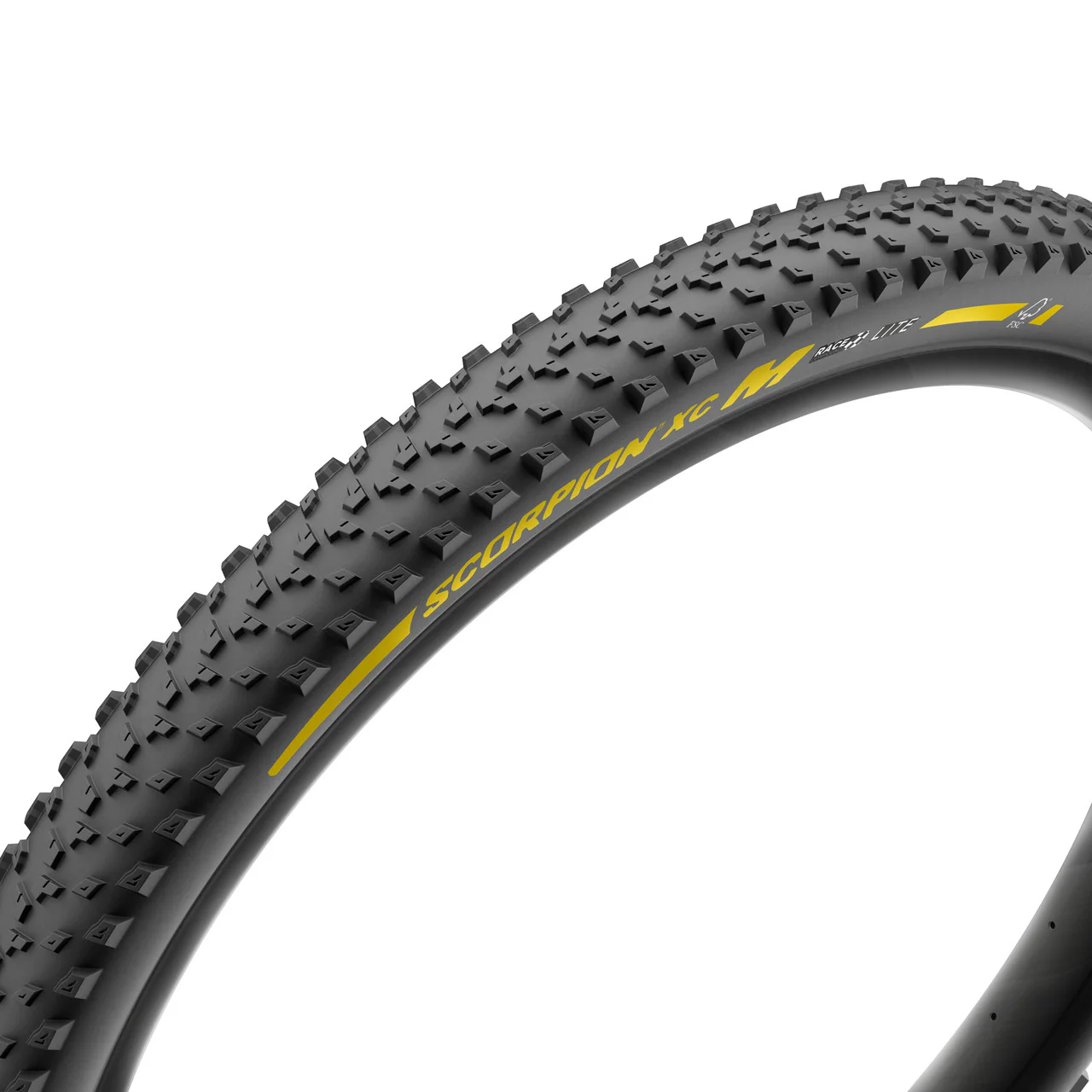 Reifen PIRELLI SCORPION RACE XC M Lite 29x2.40 Tubeless Ready Weich Schwarz/Gelb Team Edition - Image 3