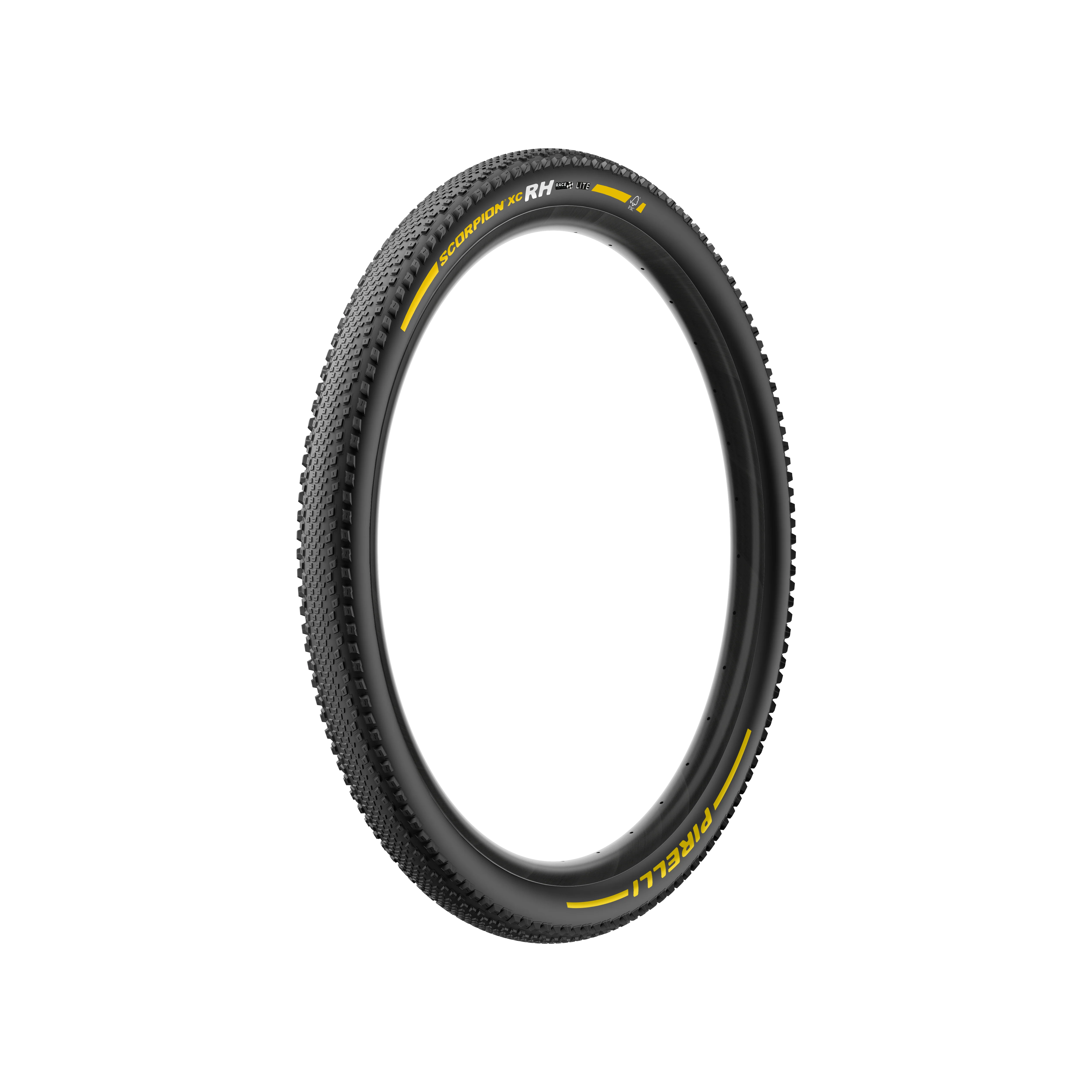 Reifen PIRELLI SCORPION RACE XC RH Lite 29x2.40 Tubeless Ready Weich Schwarz/Gelb Team Edition