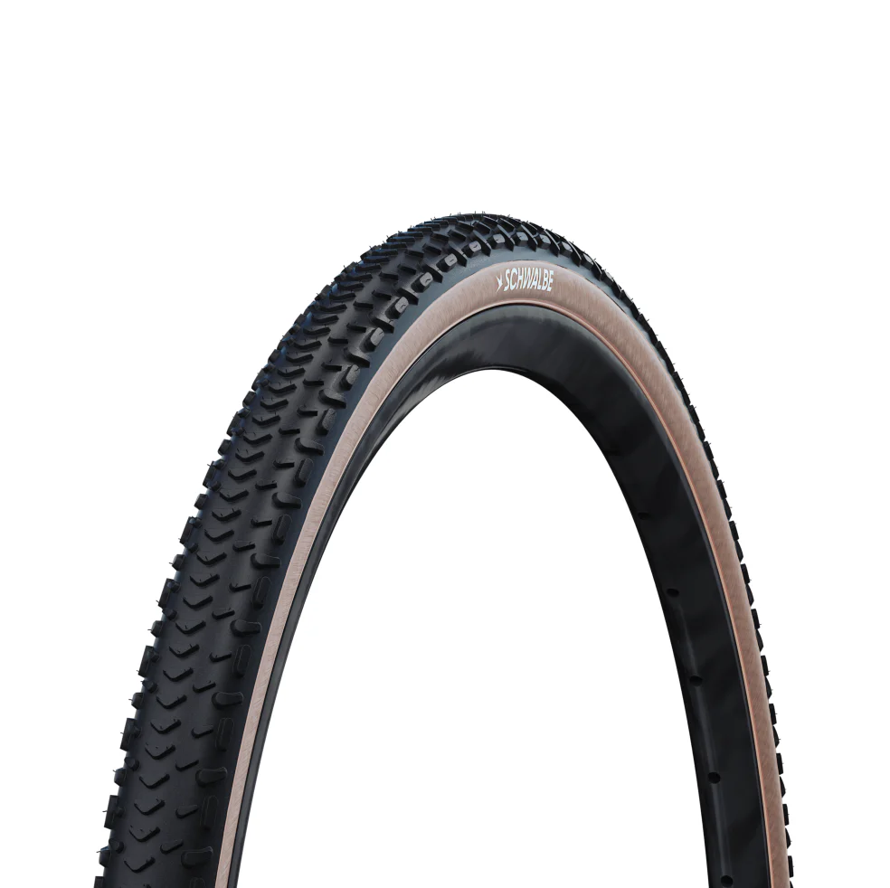 Reifen SCHWALBE G-ONE RX PRO ADDIX Race Super Race V-Guard 700x40C Tubeless Ready Beige