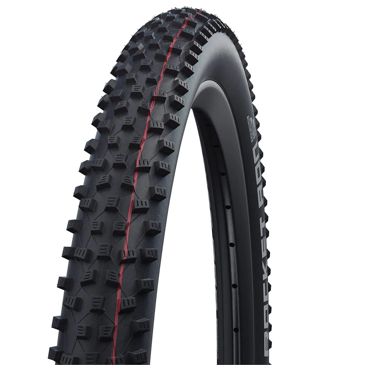 Reifen SCHWALBE ROCKET RON 26X2.35 ADDIX SPEED SUPERRACE Tubeless Ready Weich Schwarz