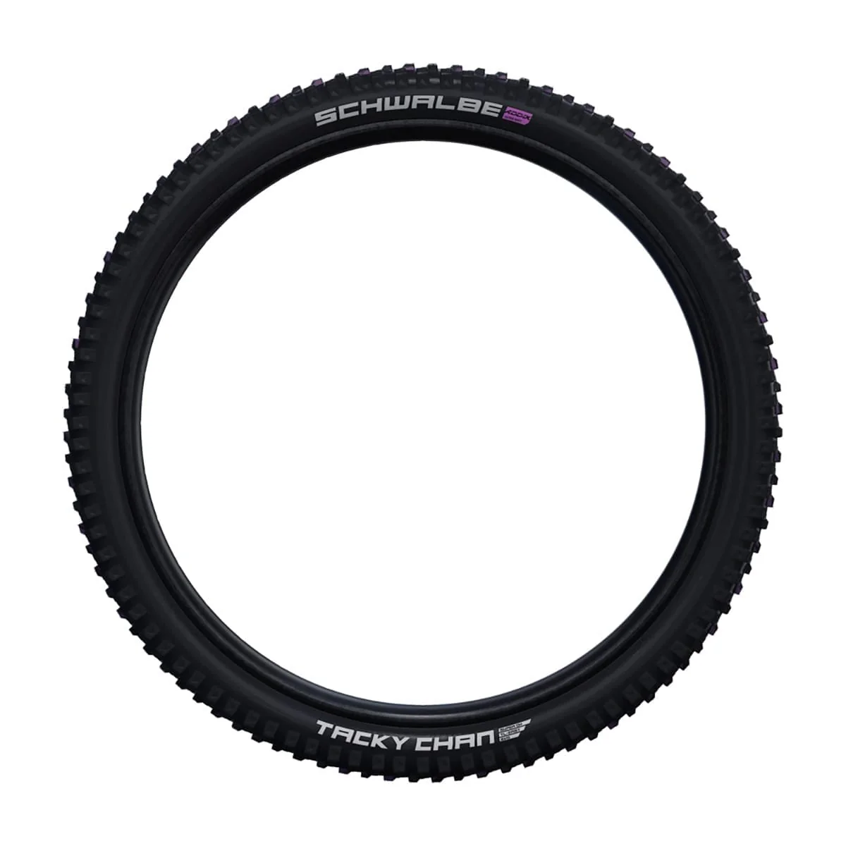 Reifen SCHWALBE TACKY CHAN 27.5x2.40 ADDIX ULTRASOFT SUPERDOWNHILL Tubeless Ready Weich Schwarz - Image 3