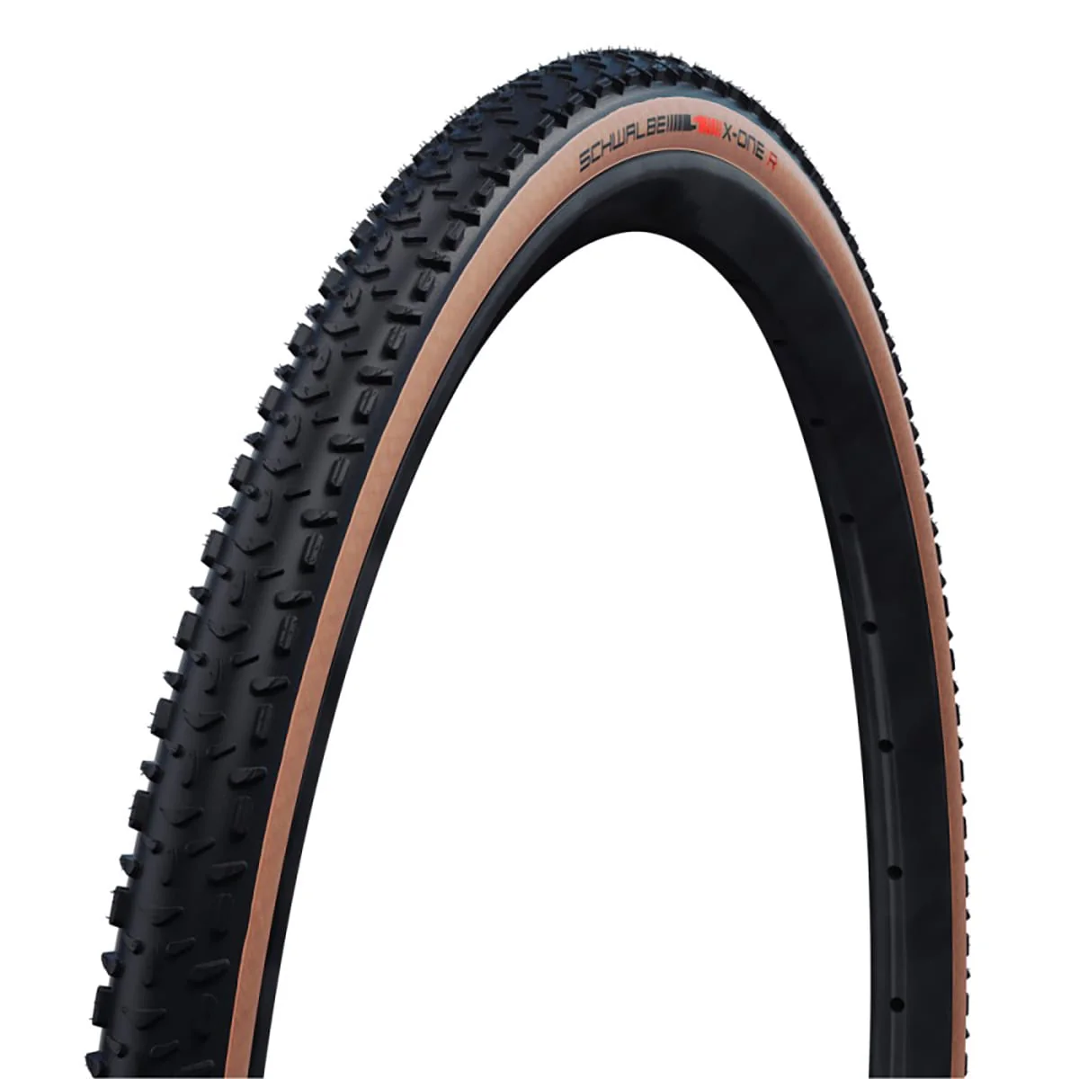 Reifen SCHWALBE X-ONE R ADDIX Race Super Race V-Guard 700x33c Tubeless Ready Beige - Image 2