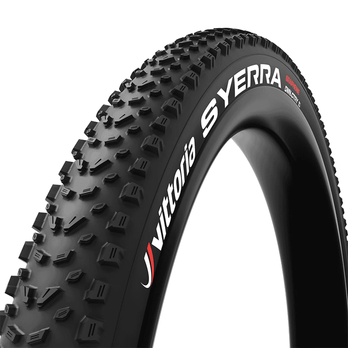 Reifen VITTORIA SYERRA DOWN-COUNTRY 29x2.40 4C Graphene 2.0 Tubeless Ready Weich Schwarz