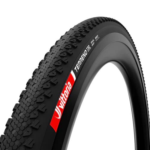 Reifen VITTORIA TERRENO T30 FINE LOOSE Gravel Sport 700x35c Tubetype Schwarz