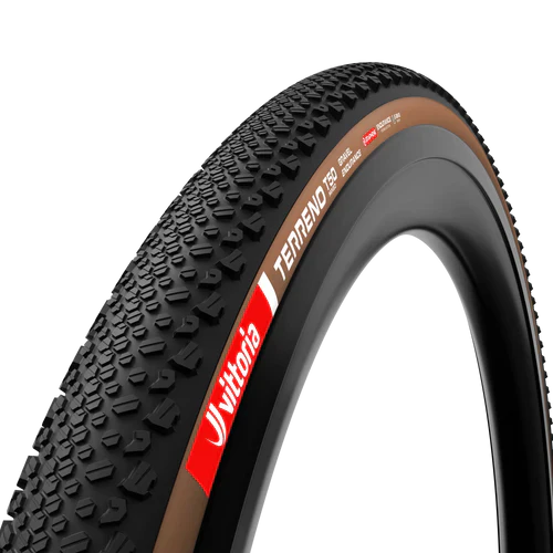 Reifen VITTORIA TERRENO T50 MIXED Gravel Endurance 700x40c Tubeless Ready Weich Braun