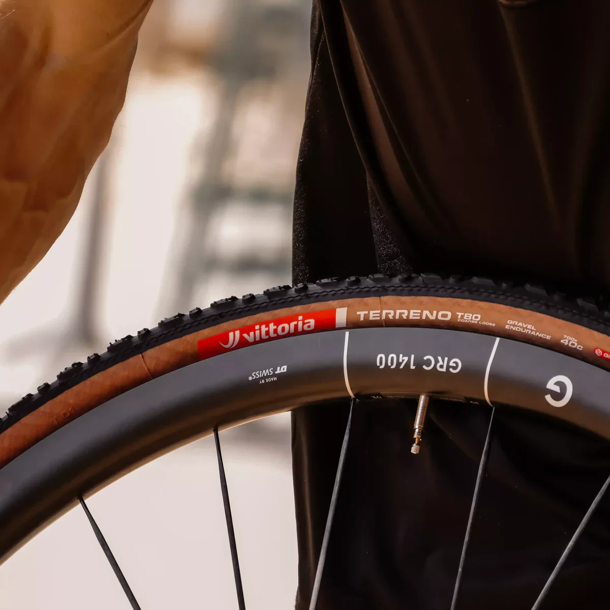 Reifen VITTORIA TERRENO T80 COARSE LOOSE Gravel Endurance 700x45c Tubeless Ready Weich Braun - Image 3