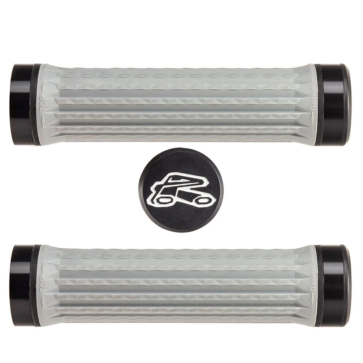 RENTHAL TRACTION SOFT Lock-On Grips 130 mm Weiß