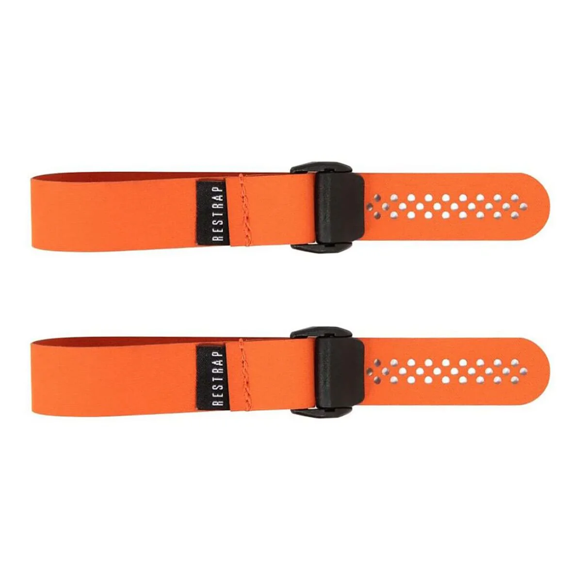 Ein Paar RESTRAP FAST STRAPS Universalgurtbänder LARGE Orange