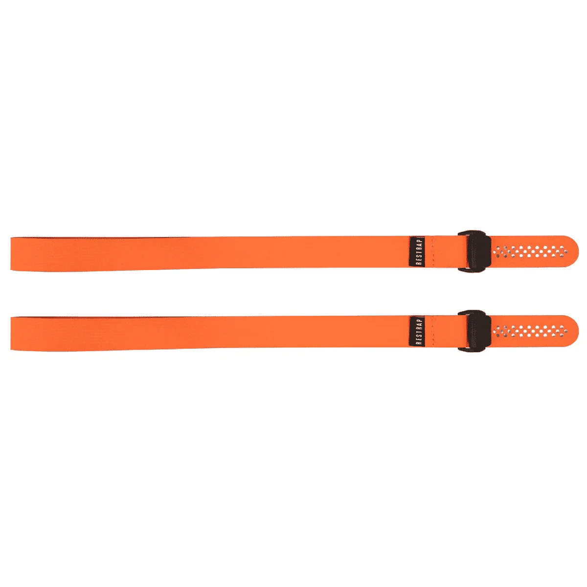 Ein Paar RESTRAP FAST STRAPS Universalgurtbänder SMALL Orange