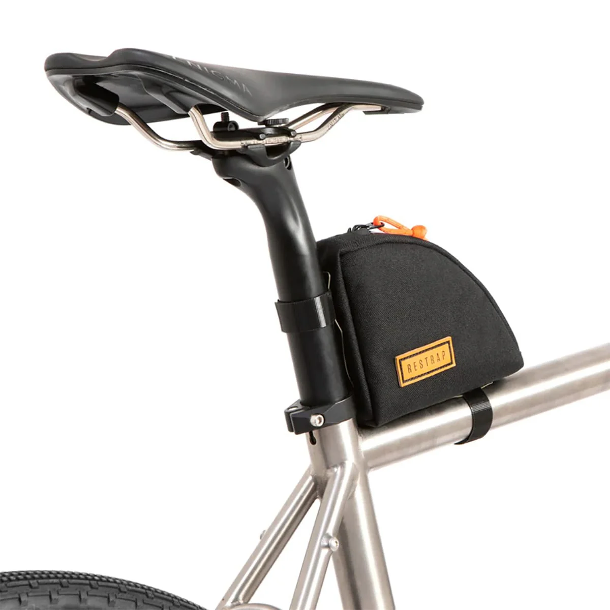 RESTRAP REAR TOP TUBE BAG 0.8L Rahmen Tasche Schwarz - Image 3