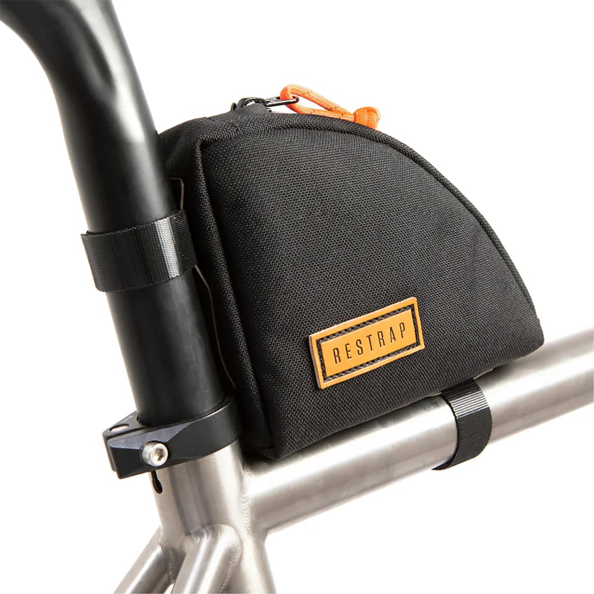 RESTRAP REAR TOP TUBE BAG 0.8L Rahmen Tasche Schwarz - Image 4