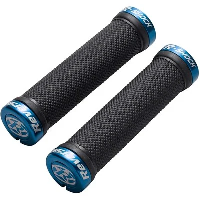 REVERSE COMPONENTS R-SHOCK Lock-On Grips Schwarz/Blau