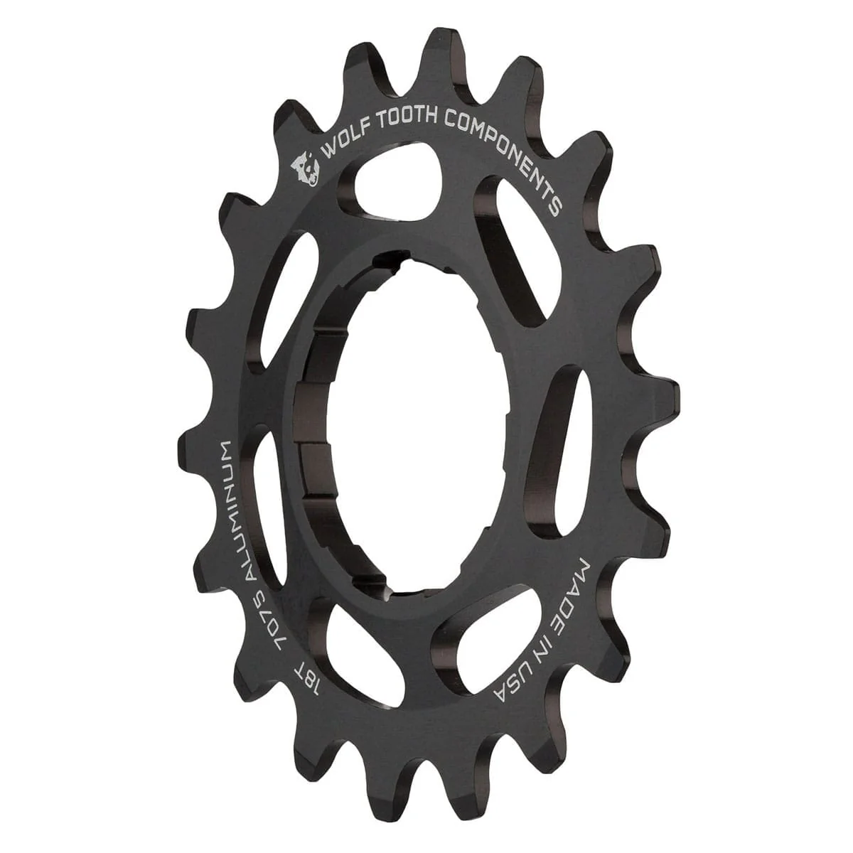 Ritzel Single Speed WOLF TOOTH Alu Schwarz - Image 2