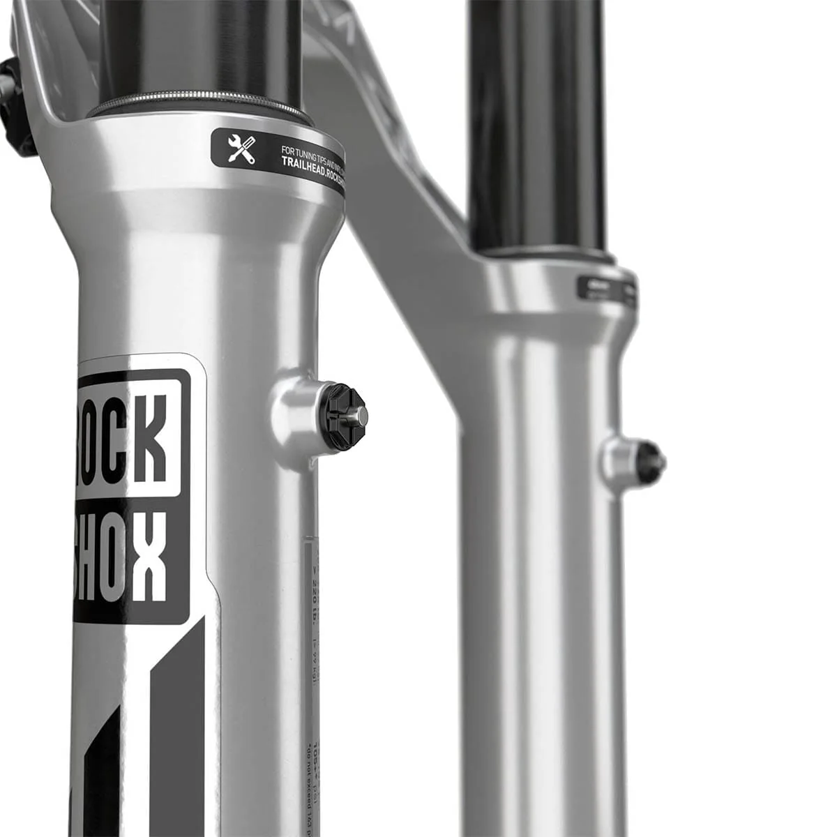 ROCKSHOX PIKE ULTIMATE CHARGER 3 RC2 27.5 DebonAir+ Conic Axis 15x110 mm Boost Gabel Silber - Image 4