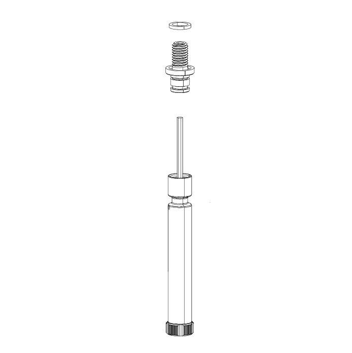 Einstellrad Entspannung und Mutter für ROCKSHOX 27.5" SID B2+ Gabel (2017+),REBA-10/REBA-12/REBA-15 A7-A9 (2018-2025)