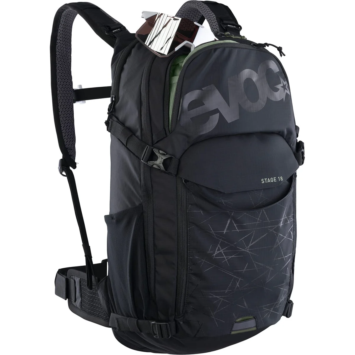 EVOC STAGE 18 L Rucksack Schwarz - Image 7