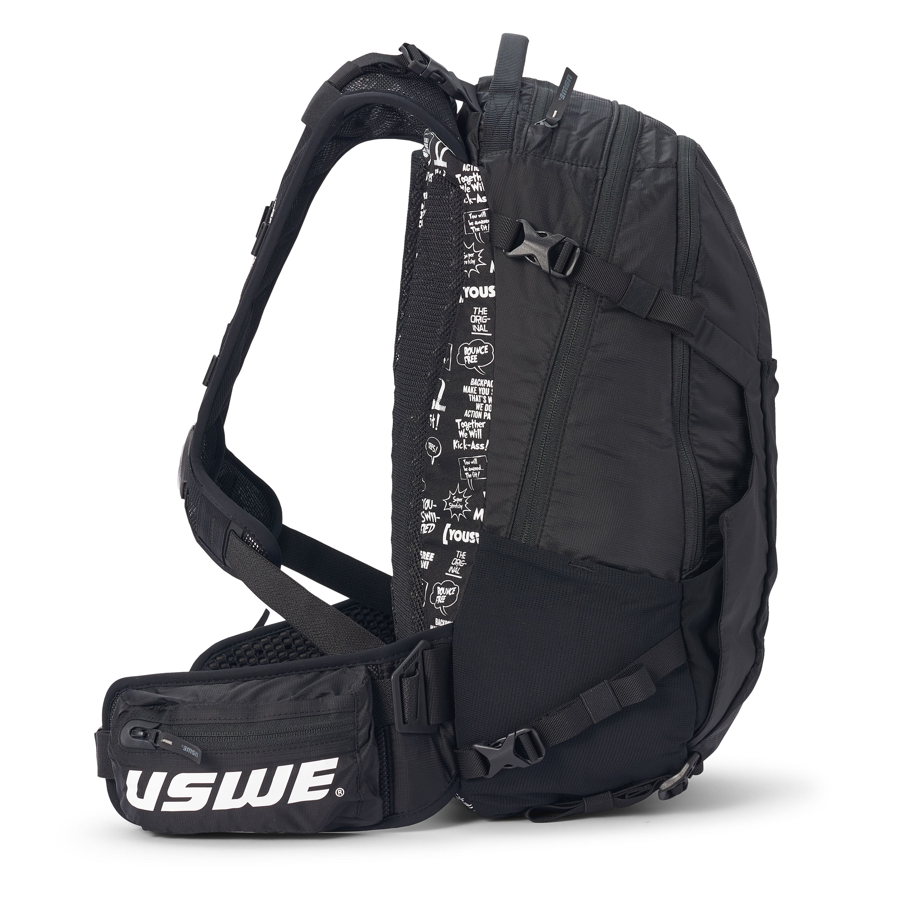 Rucksack USWE SHRED 16 l, schwarz - Image 4