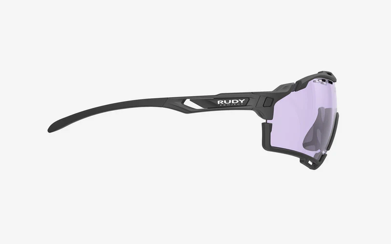 RUDY PROJECT CUTLINE Brille Schwarz Matt IMPACTX™ Photochromatische Gläser Laser Purple - Image 4