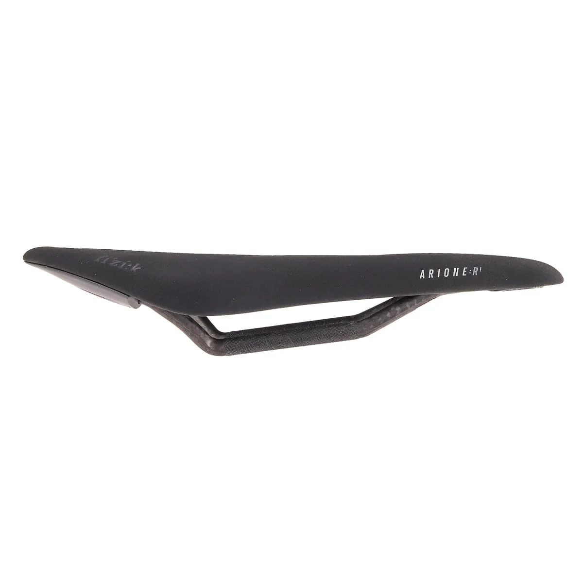 Sattel FIZIK ARIONE R1 OPEN REGULAR Schienen Carbon Schwarz - Image 3