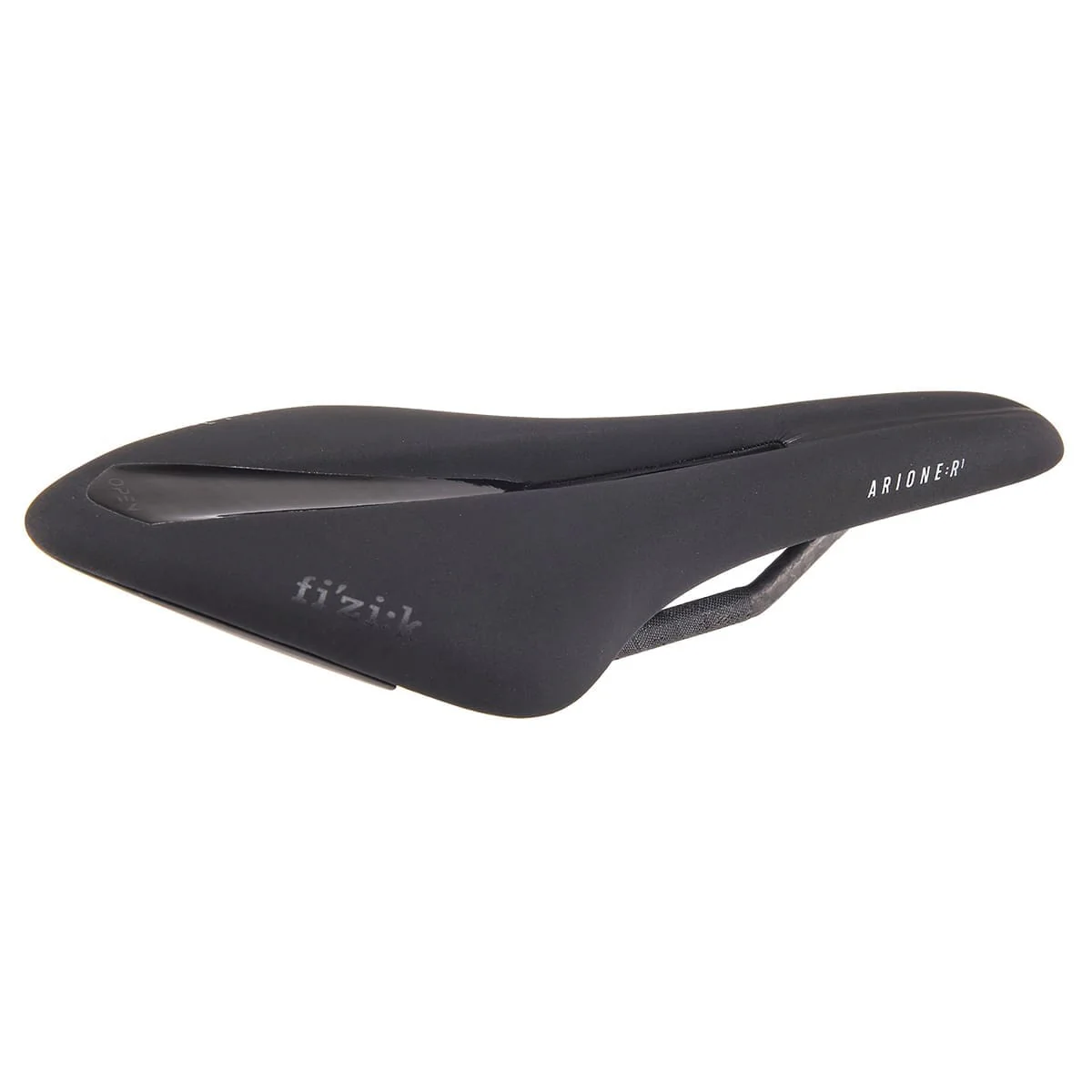 Sattel FIZIK ARIONE R1 OPEN REGULAR Schienen Carbon Schwarz - Image 4
