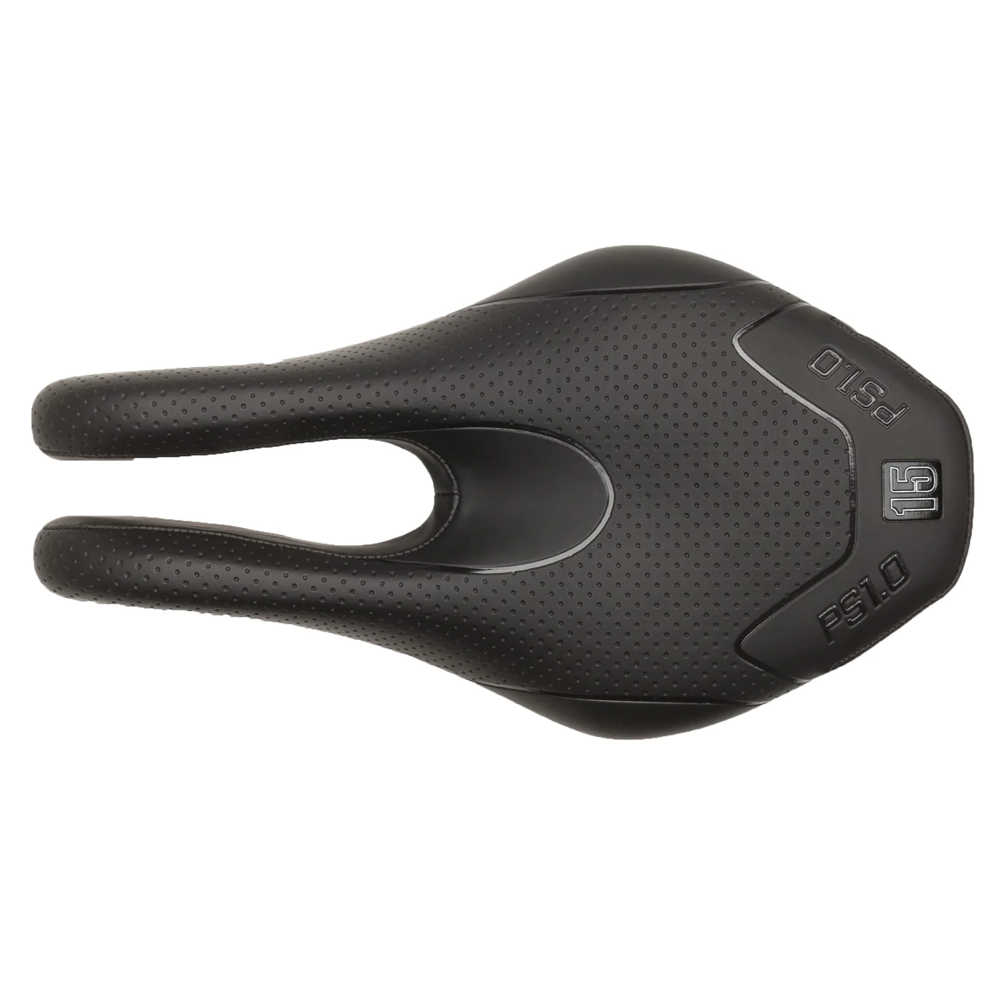 Sattel ISM PS 1.0 130mm Titanium Rails Schwarz