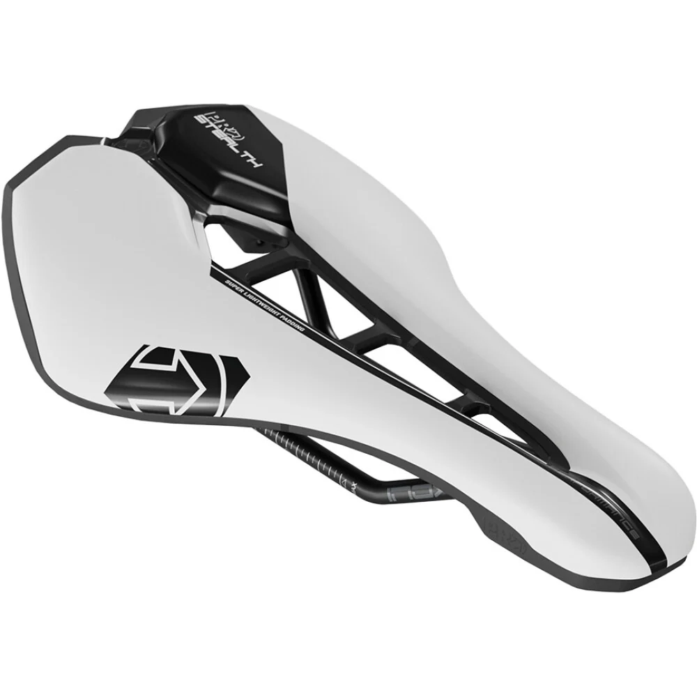Sattel PRO STEALTH PERFORMANCE 142mm Schienen Inox Weiß