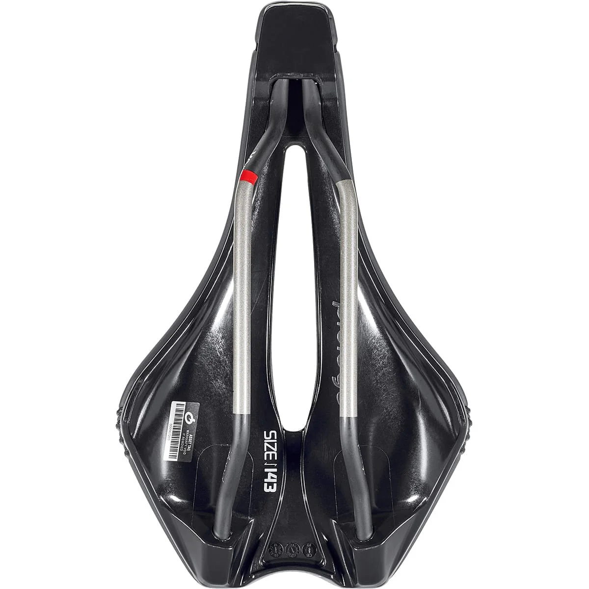 Sattel PROLOGO DIMENSION NDR 143 mm Schienen TiroX Schwarz - Image 5