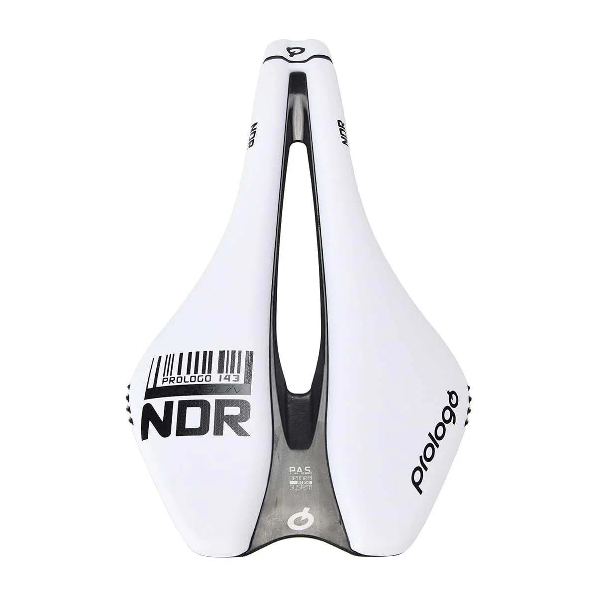 Sattel PROLOGO DIMENSION NDR 143 mm Schienen TiroX Weiß - Image 2