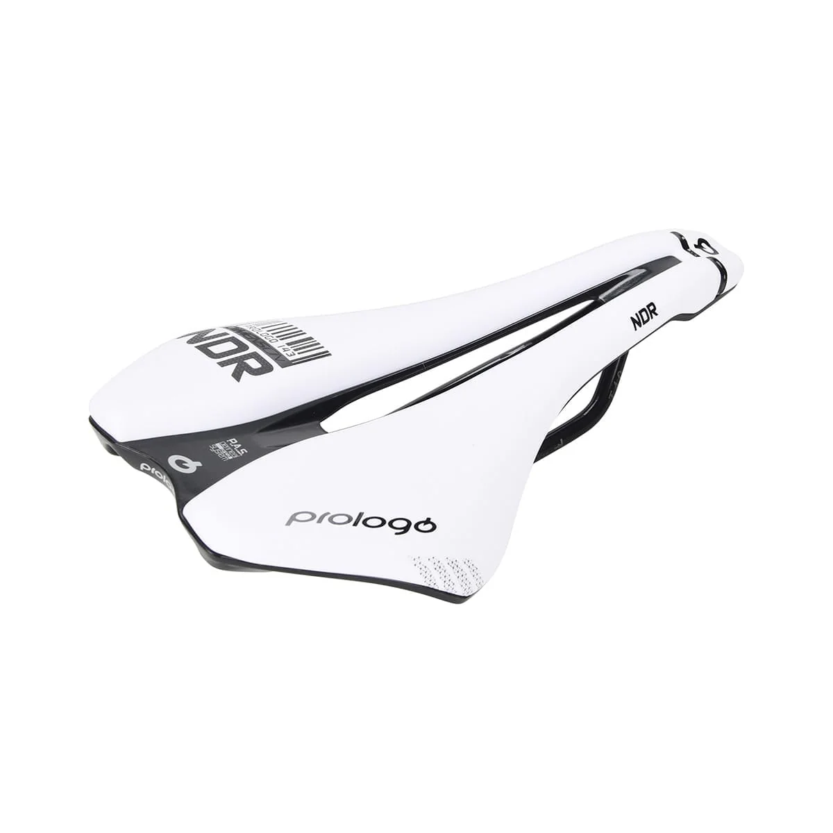 Sattel PROLOGO DIMENSION NDR Schienen Carbon Breite 143mm Weiß - Image 3