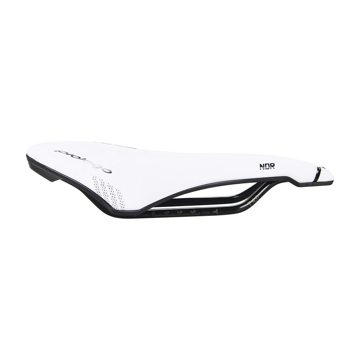 Sattel PROLOGO DIMENSION NDR Schienen Carbon Breite 143mm Weiß - Image 4