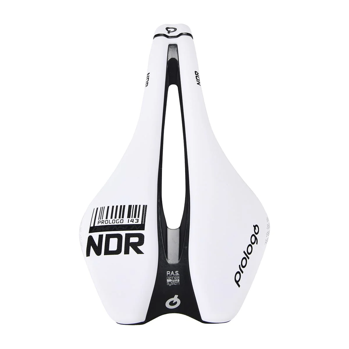 Sattel PROLOGO DIMENSION NDR Schienen Carbon Breite 143mm Weiß - Image 5