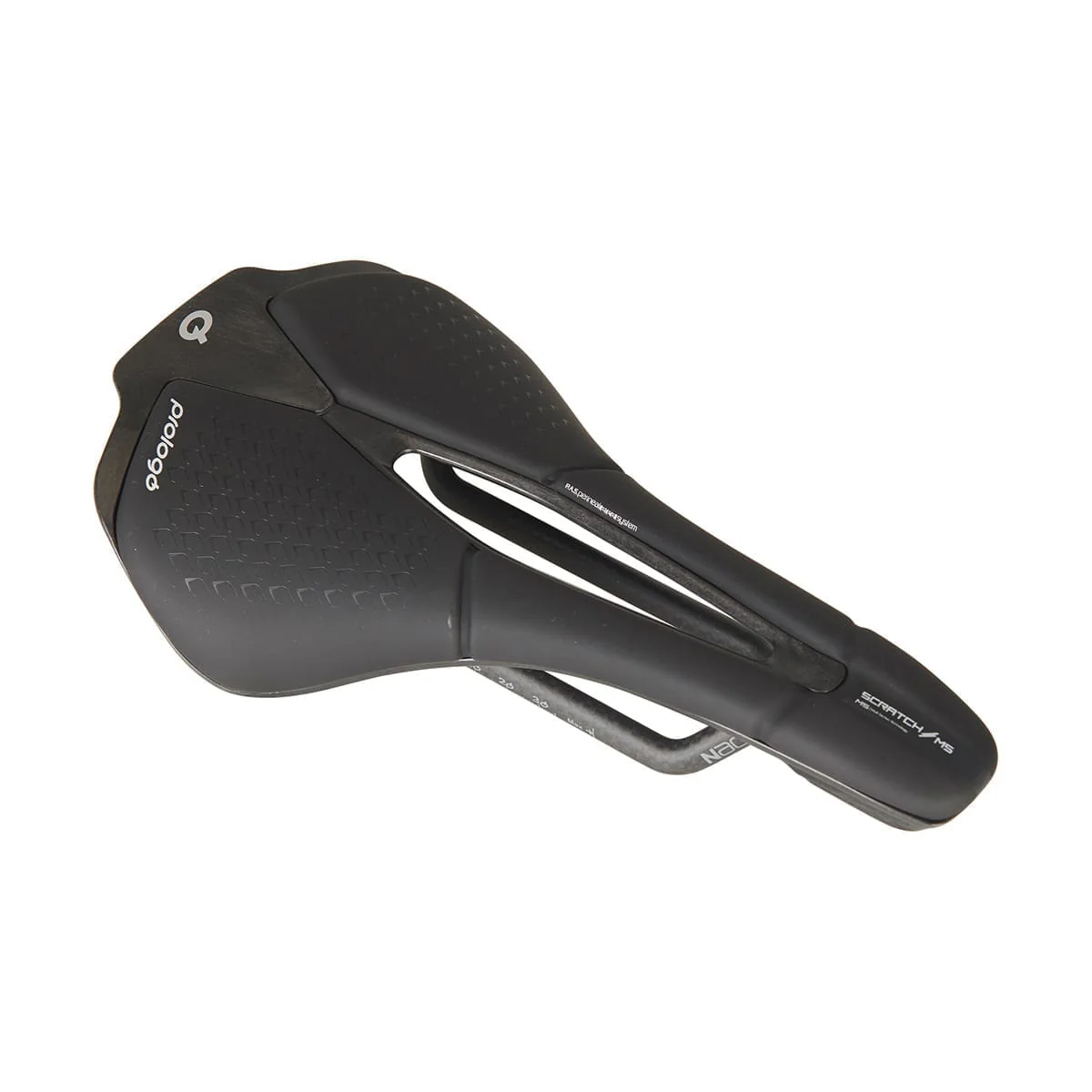 Sattel PROLOGO SCRATCH M5 PAS Rails Nack Schwarz - Image 2
