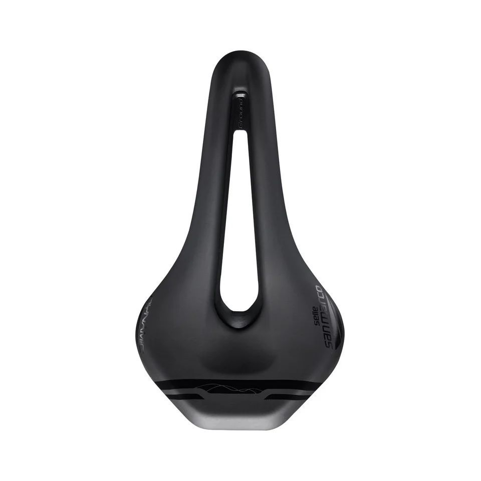Sattel SAN MARCO GROUND SHORT OPEN-FIT DYNAMIC 140mm Schwarz - Image 3