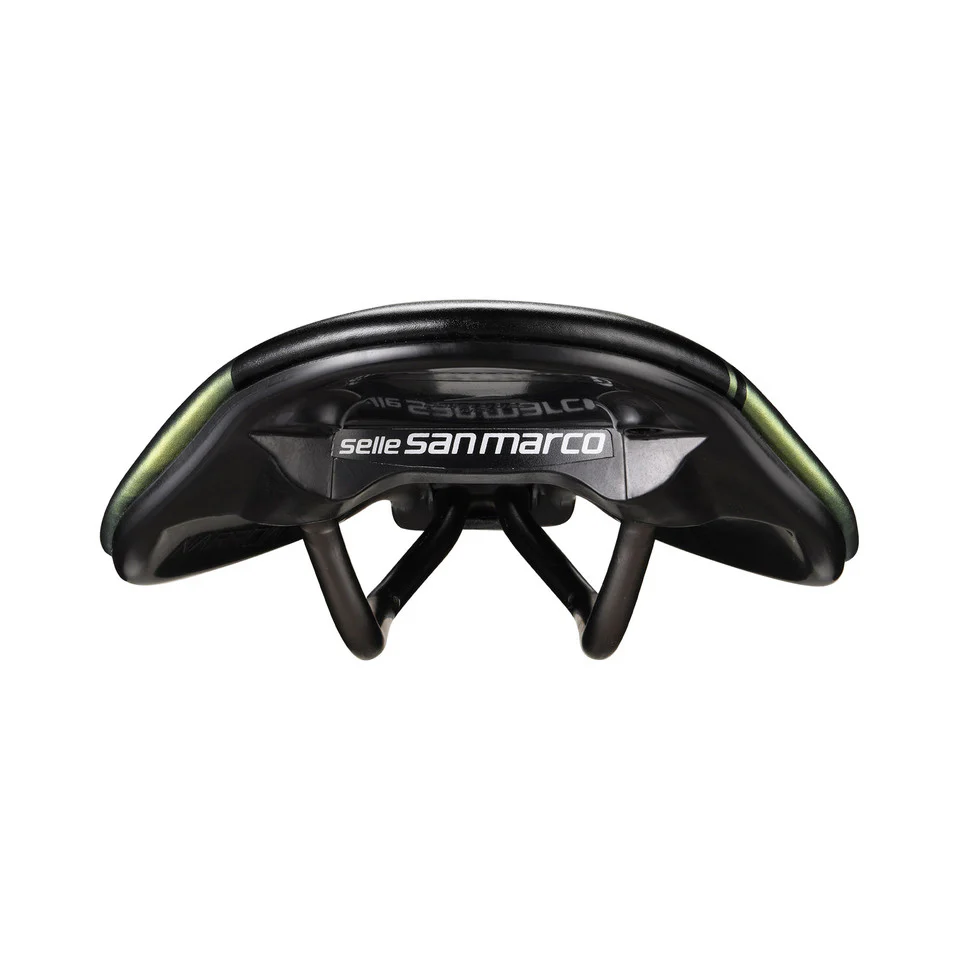 Sattel SAN MARCO SHORTFIT 2.0 OPEN-FIT RACING L3 Breite 155mm Stahlschienen Xsilite Gold - Image 5