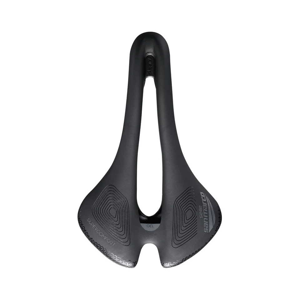Sattel SAN MARCO SHORTFIT 2.0 SUPERCOMFORT OPEN-FIT RACING L3 Breite 155mm Stahlschienen Xsilite - Image 3