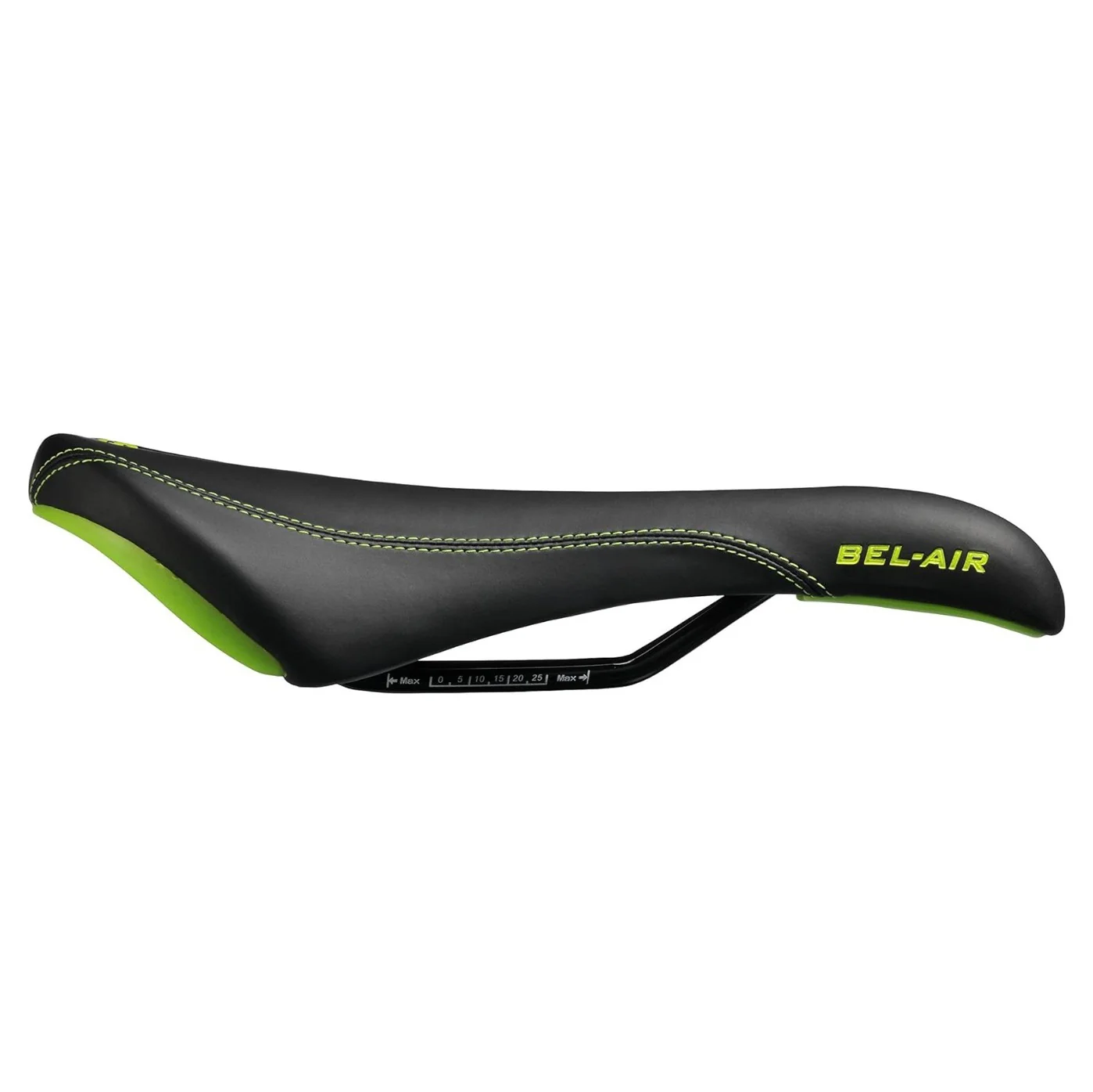 Sattel SDG BEL-AIR RL Rails Stahl Schwarz/Grün