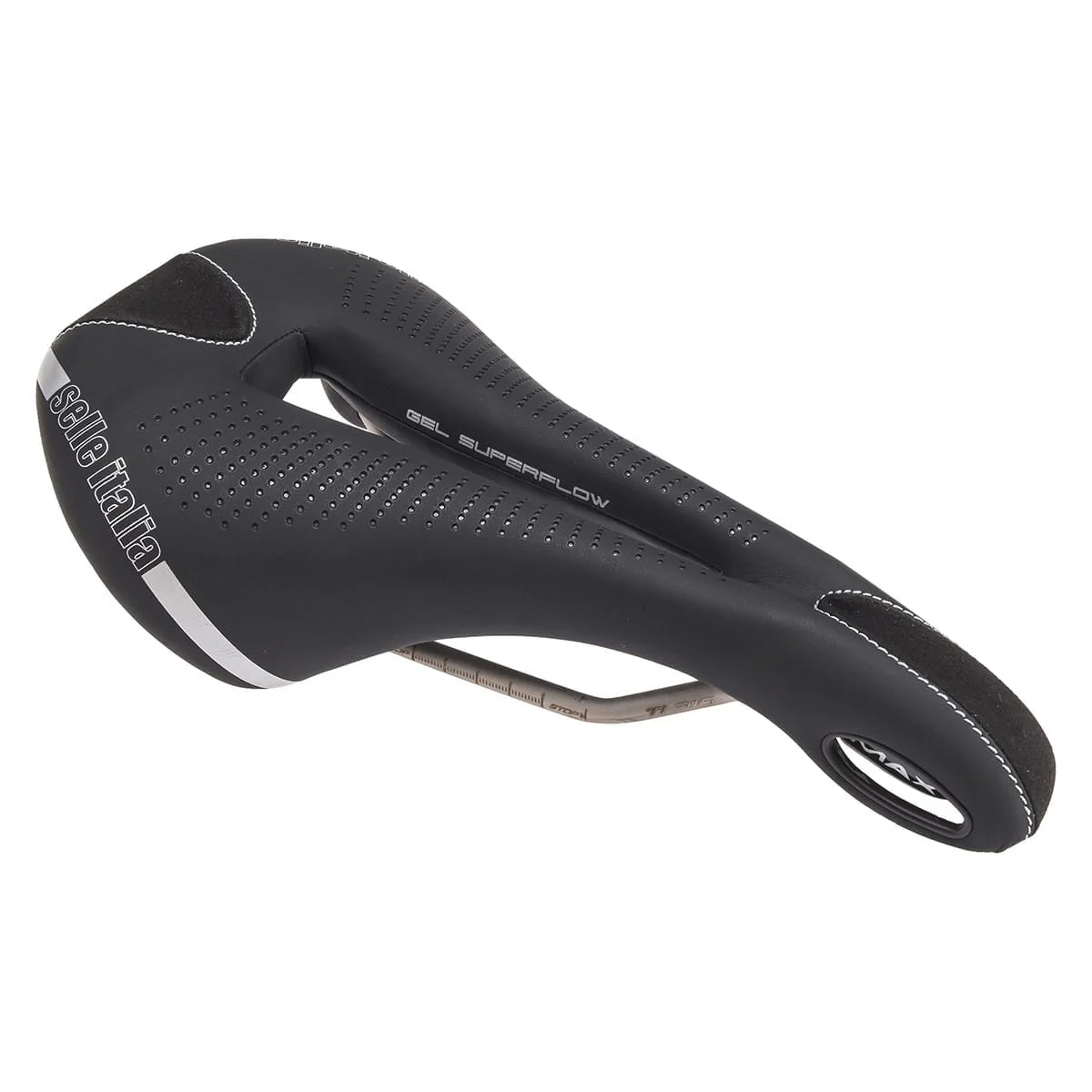 Sattel SELLE ITALIA MAX FLITE GEL SUPERFLOW L Rails TI316