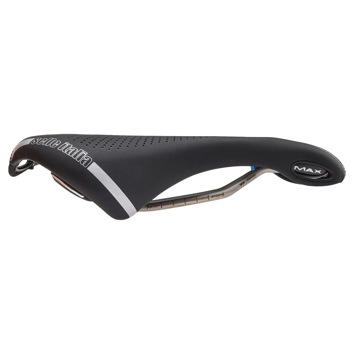 Sattel SELLE ITALIA MAX FLITE GEL SUPERFLOW L Rails TI316 - Image 2
