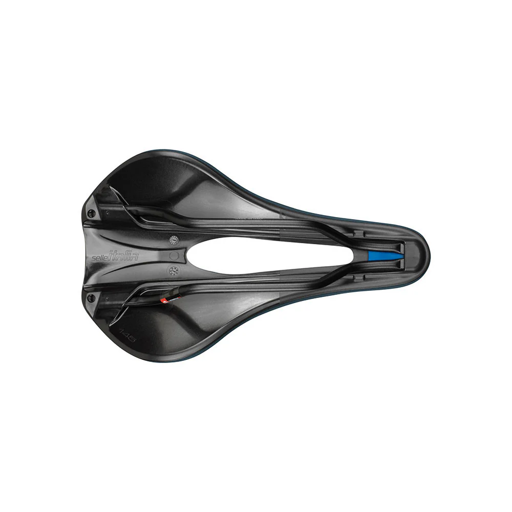 Sattel SELLE ITALIA NOVUS BOOST EVO GRAVEL SUPERFLOW TM L Schienen Mangan Blau - Image 4