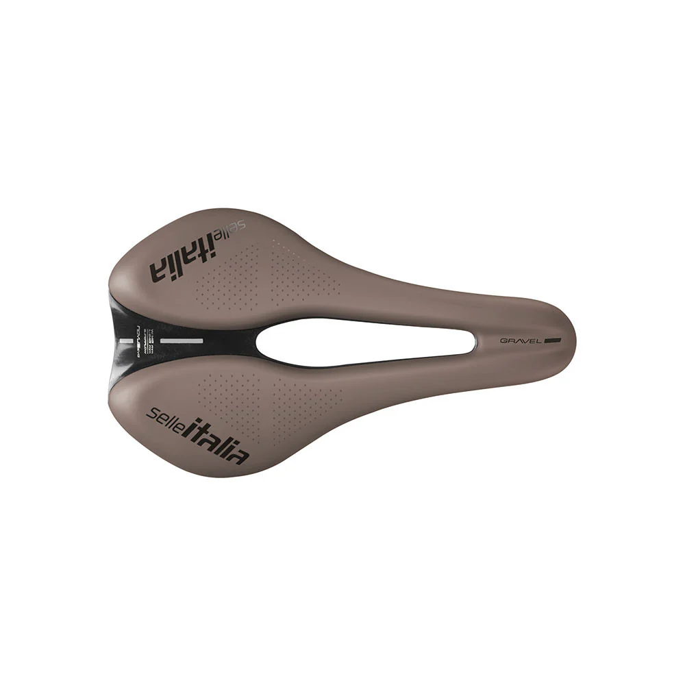 Sattel SELLE ITALIA NOVUS BOOST EVO GRAVEL SUPERFLOW TM L Schienen Mangan Braun - Image 3