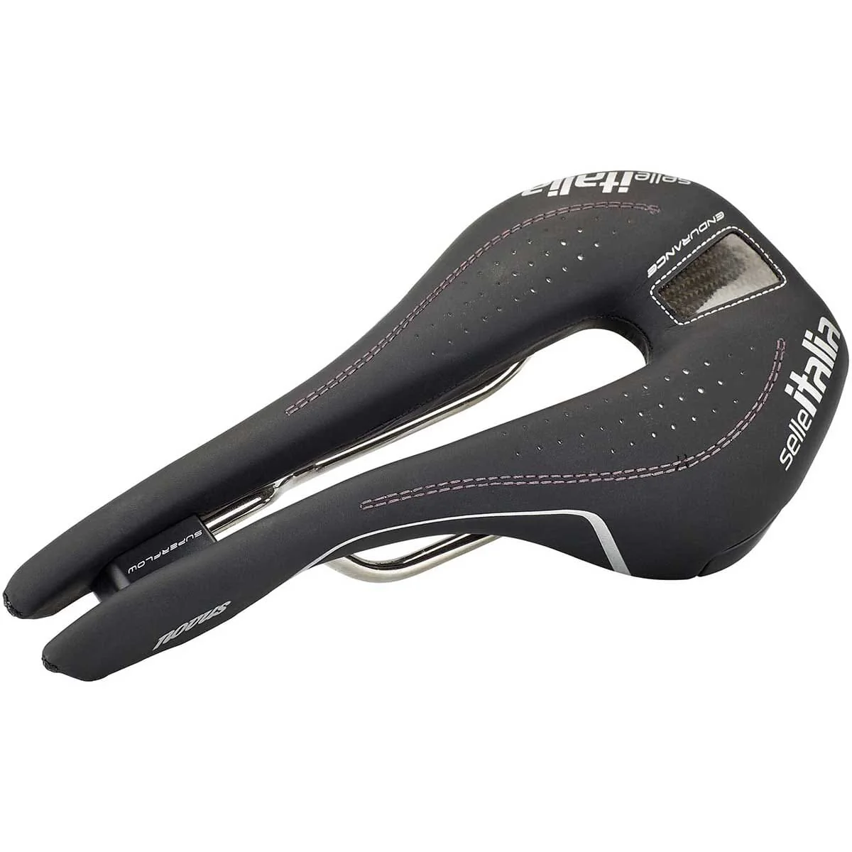 Sattel SELLE ITALIA NOVUS Endurance TI 316 Superflow L Rails Ti316