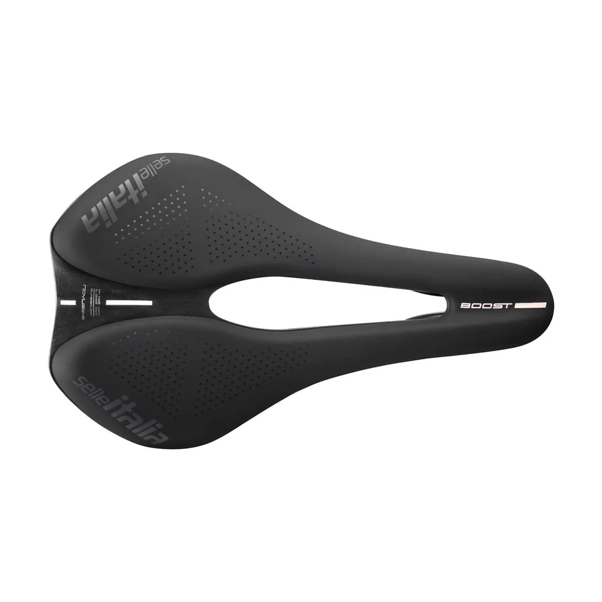 Sattel SELLE ITALIA NOVUS EVO BOOST SUPERFLOW L Schienen Mangan Schwarz