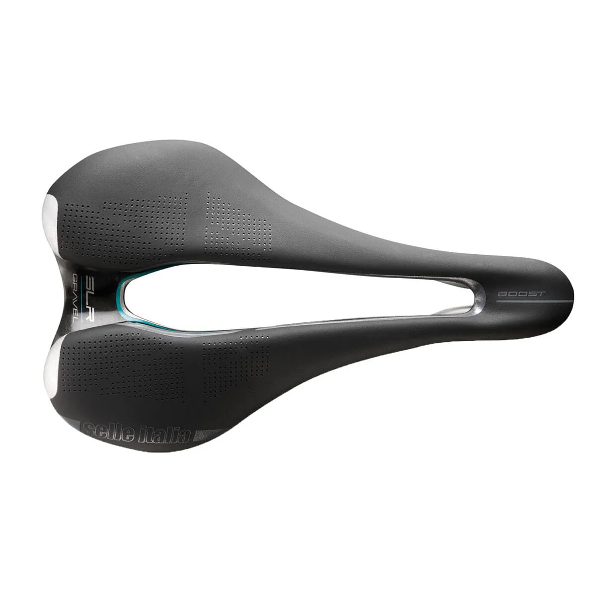 Sattel SELLE ITALIA SLR BOOST GRAVEL SUPERFLOW S Rails Ti316 Schwarz - Image 3