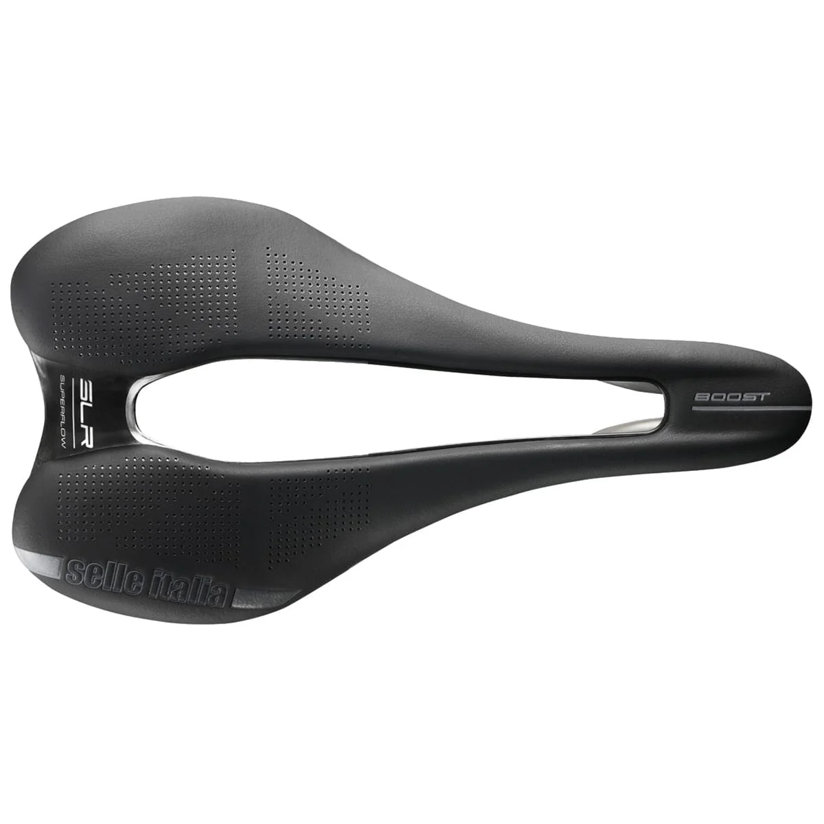 Sattel SELLE ITALIA SLR BOOST SUPERFLOW L Rails TI316 Schwarz