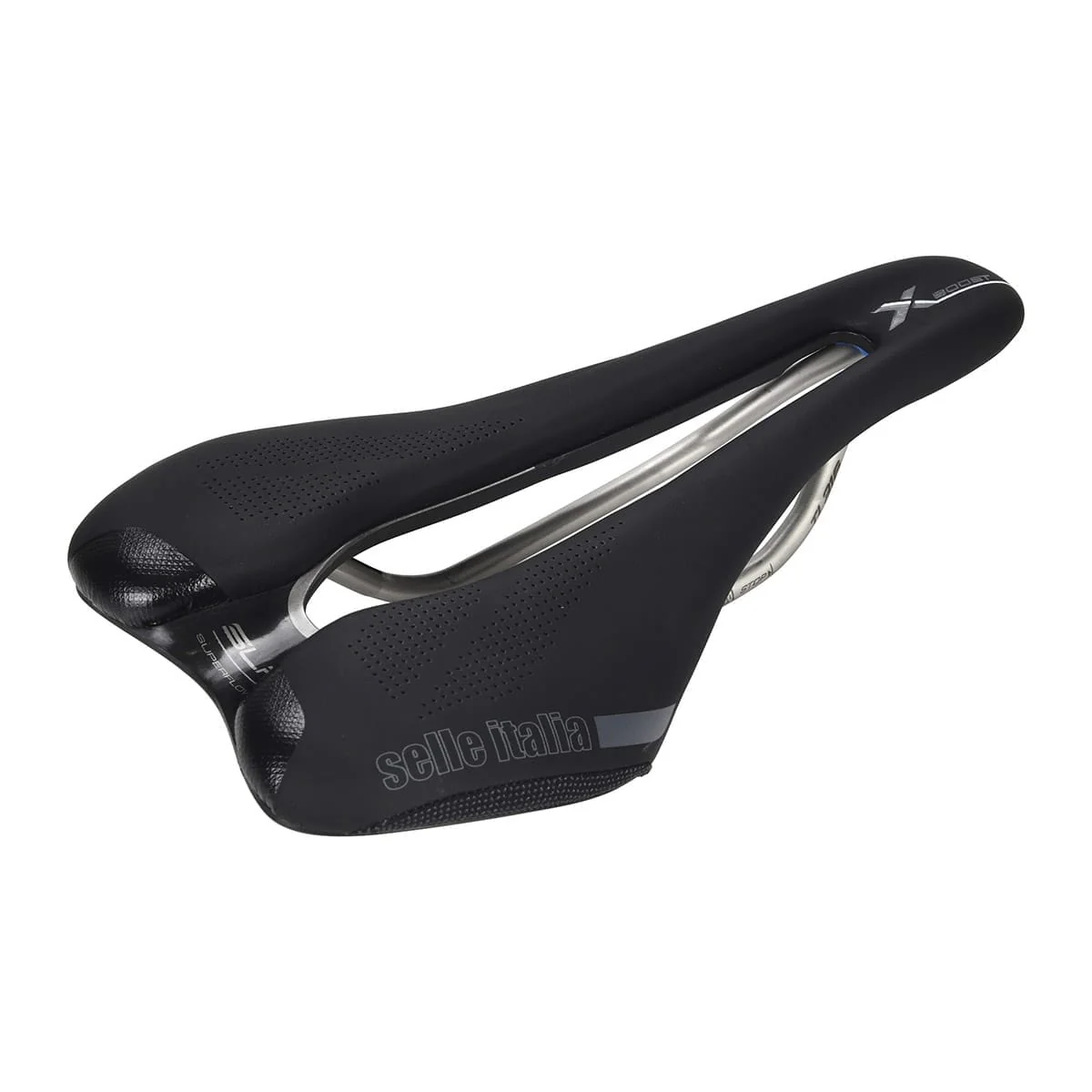 Sattel SELLE ITALIA SLR BOOST X-CROSS SUPERFLOW S Rails TI316 - Image 2