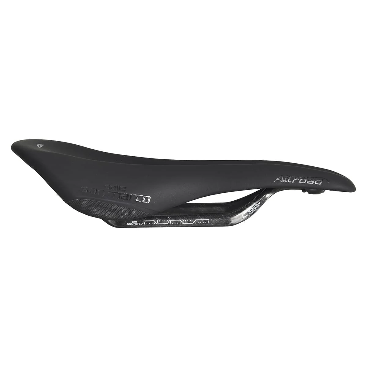 Sattel SELLE SAN MARCO ALLROAD OPEN FIT CARBON FX WIDE Schienen Carbon - Image 2