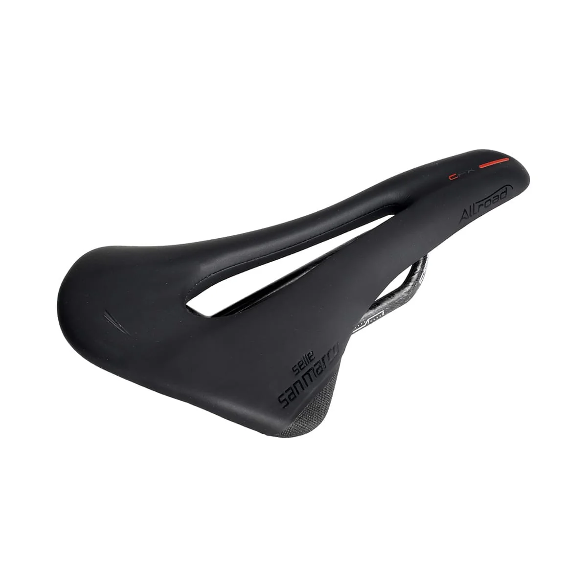 Sattel SELLE SAN MARCO ALLROAD OPEN FIT CARBON FX WIDE Schienen Carbon - Image 5