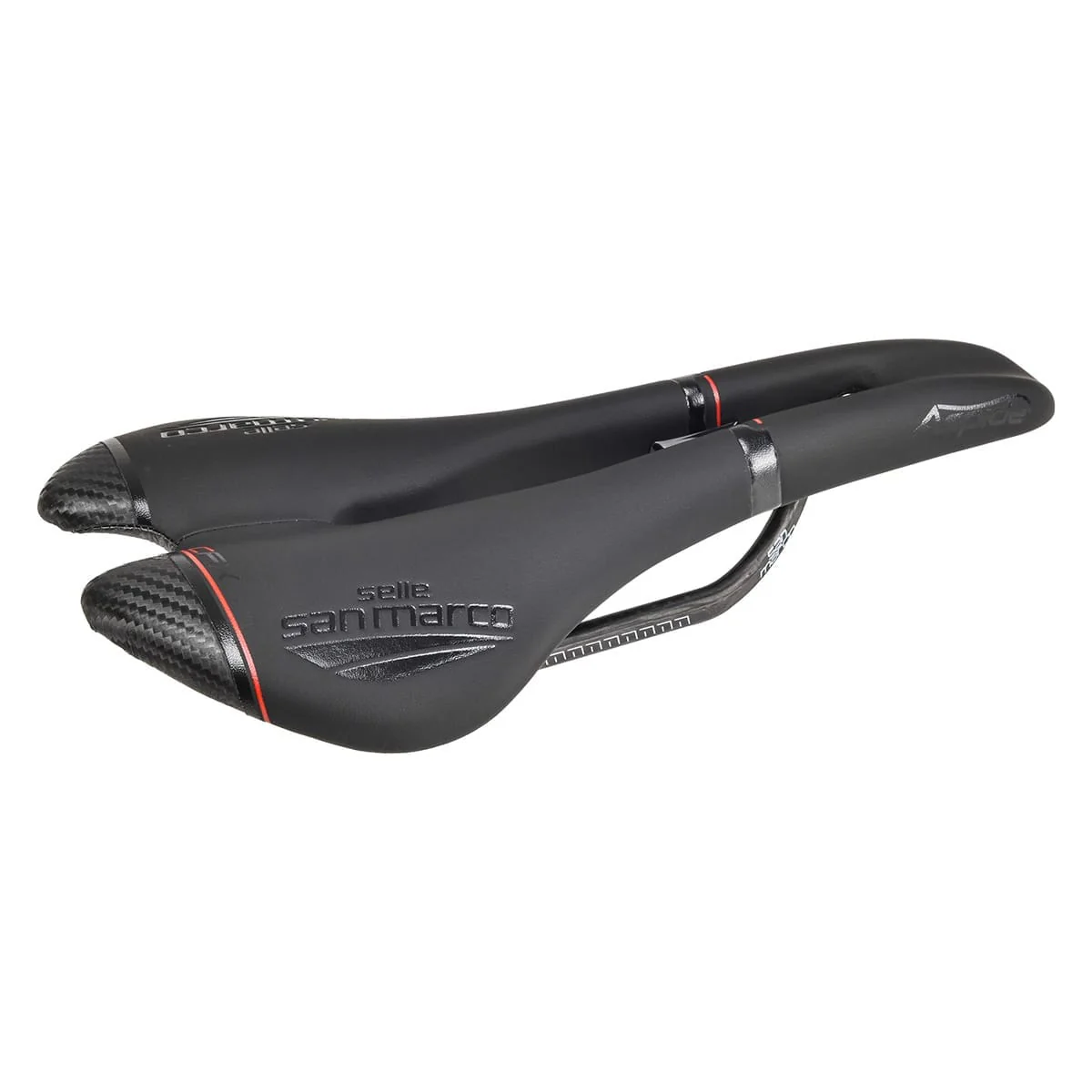 Sattel SAN MARCO ASPIDE CARBON FX OPEN FIT NARROW Rails Carbon - Image 4
