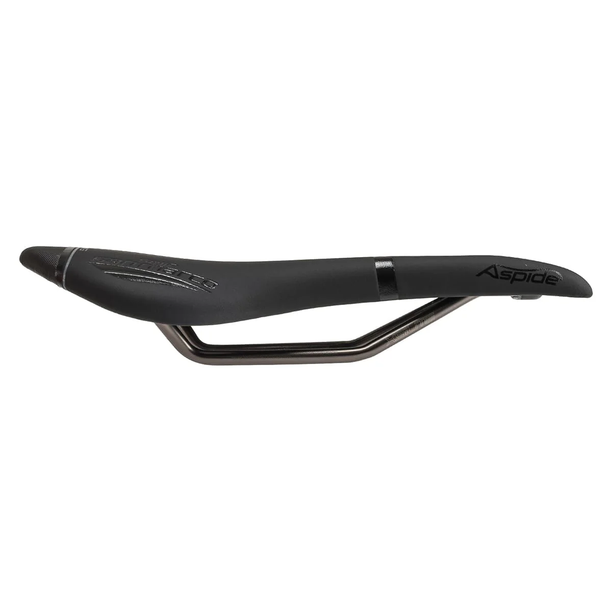 Sattel SAN MARCO ASPIDE RACING OPEN FIT NARROW Rails Xsilite Schwarz - Image 2