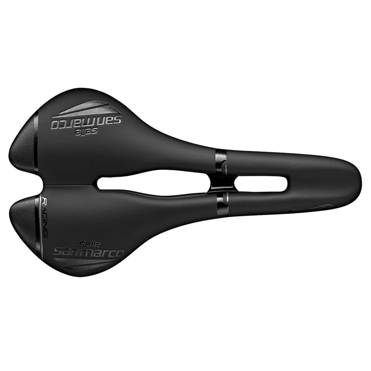 Sattel SAN MARCO ASPIDE RACING OPEN FIT NARROW Rails Xsilite Schwarz - Image 3